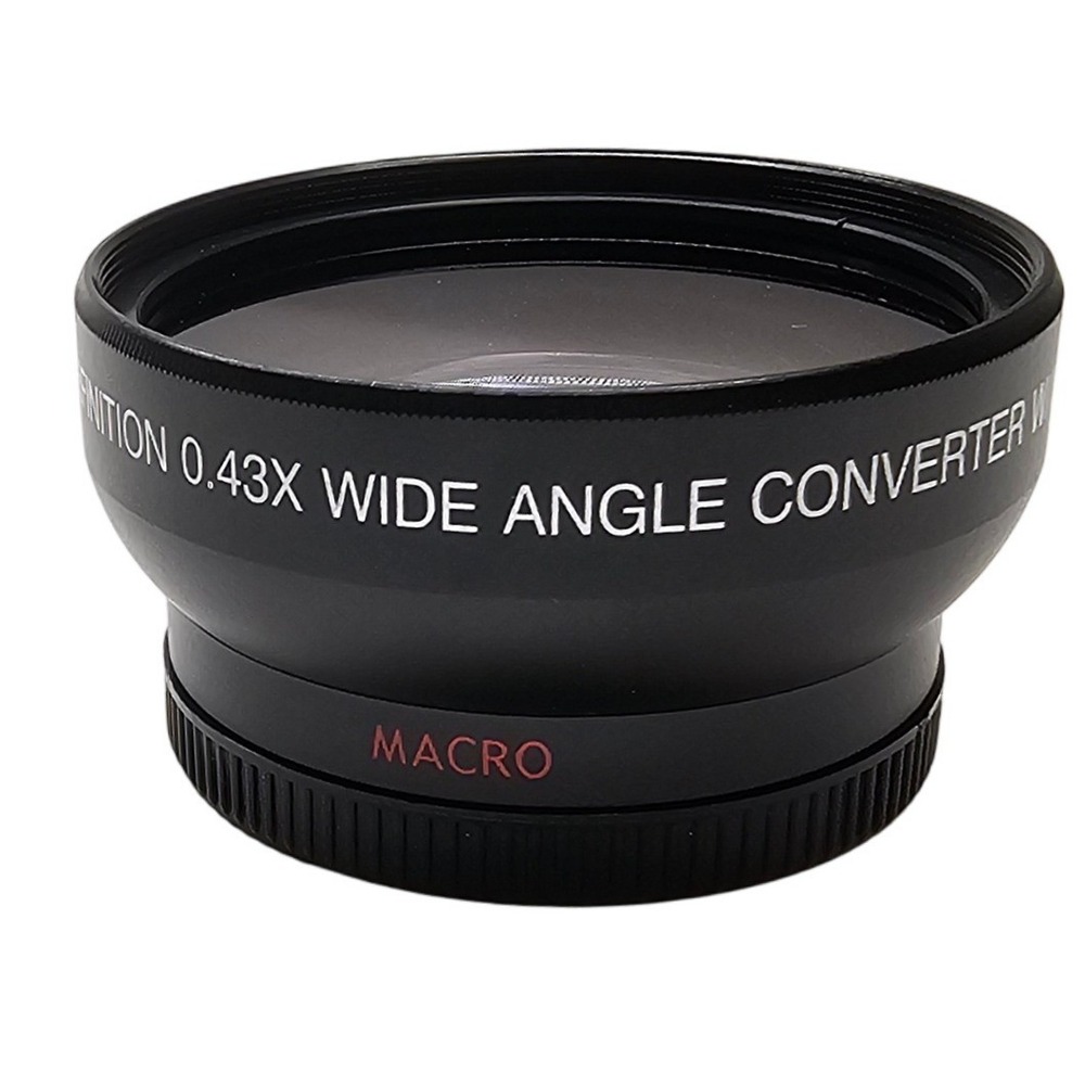Vivitar HD4‎ MC AF 0.43X Wide Angle Converter Macro Lens Japan Optics 52mm Black